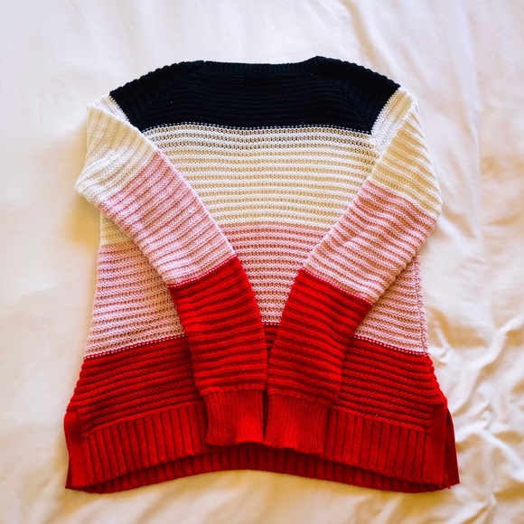 Vince Camino Multi Color Knit Sweater - Picture 2 of 3